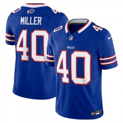 Buffalo Bills Von Miller Nike 2023 Royal Vapor F.U.S.E. Limited Jersey
