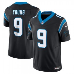 Carolina Panthers Bryce Young Nike 2023 Black Vapor F.U.S.E. Limited Jersey