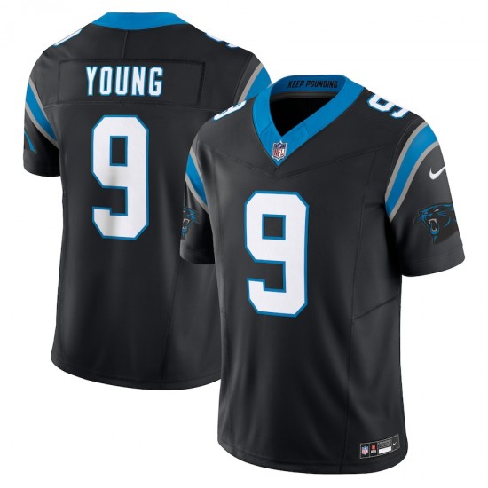 Carolina Panthers Bryce Young Nike 2023 Black Vapor F.U.S.E. Limited Jersey