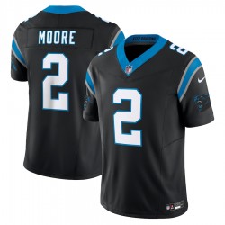 Carolina Panthers D.J. Moore Nike 2023 Black Vapor F.U.S.E. Limited Jersey