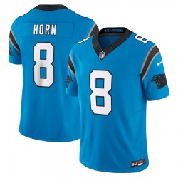 Carolina Panthers Jaycee Horn Nike 2023 Blue Vapor F.U.S.E. Limited Jersey