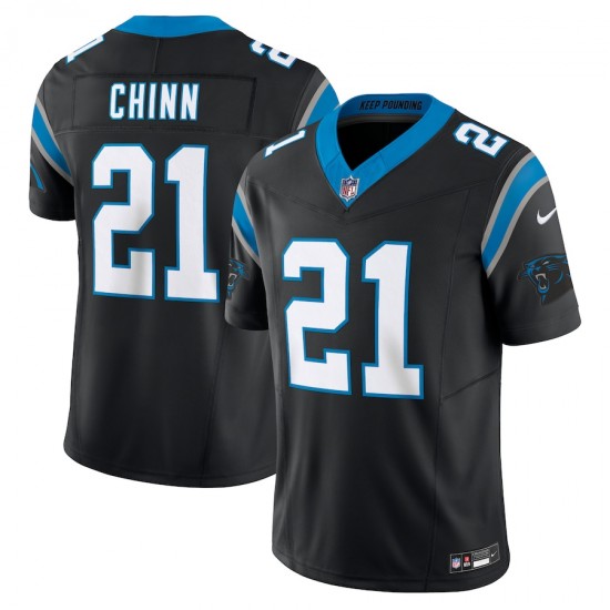 Carolina Panthers Jeremy Chinn Nike 2023 Black Vapor F.U.S.E. Limited Jersey