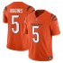 Cincinnati Bengals Tee Higgins Nike 2023 Orange Vapor F.U.S.E. Limited Jersey