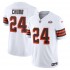 Cleveland Browns Nick Chubb Nike 2023 White Alternate Vapor F.U.S.E. Limited Jersey