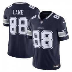 Dallas Cowboys CeeDee Lamb Nike 2023 Navy Vapor F.U.S.E. Limited Jersey