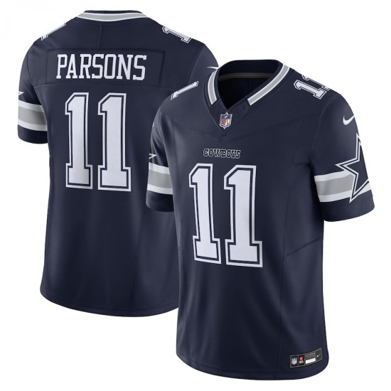 Dallas Cowboys Micah Parsons Nike 2023 Navy Vapor F.U.S.E. Limited Jersey