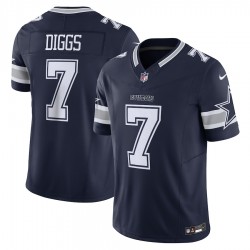 Dallas Cowboys Trevon Diggs Nike 2023 Navy Vapor F.U.S.E. Limited Jersey