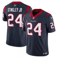 Houston Texans Derek Stingley Jr. Nike 2023 Navy Vapor F.U.S.E. Limited Jersey