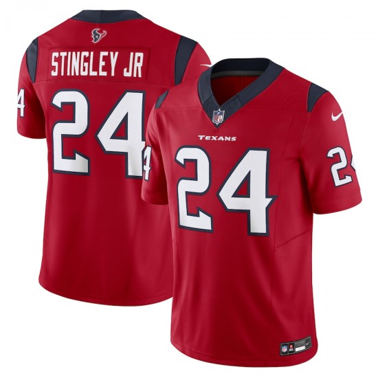 Houston Texans Derek Stingley Jr. Nike 2023 Red Vapor F.U.S.E. Limited Jersey