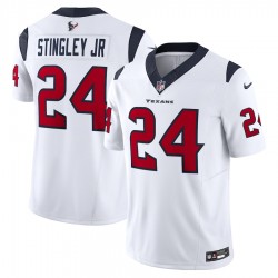 Houston Texans Derek Stingley Jr. Nike 2023 White Vapor F.U.S.E. Limited Jersey