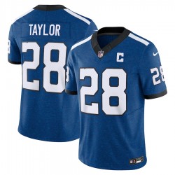 Indianapolis Colts Jonathan Taylor Nike 2023 Royal Indiana Nights Alternate Vapor F.U.S.E. Limited Jersey