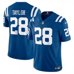 Indianapolis Colts Jonathan Taylor Nike 2023 Royal Vapor F.U.S.E. Limited Jersey