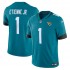 Jacksonville Jaguars Travis Etienne Nike 2023 Teal Vapor F.U.S.E. Limited Jersey