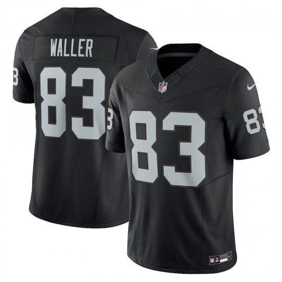 Las Vegas Raiders Darren Waller Nike 2023 Black Vapor F.U.S.E. Limited Jersey