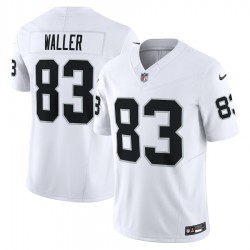 Las Vegas Raiders Darren Waller Nike 2023 White Vapor F.U.S.E. Limited Jersey
