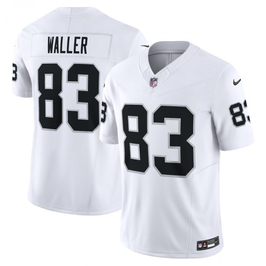Las Vegas Raiders Darren Waller Nike 2023 White Vapor F.U.S.E. Limited Jersey