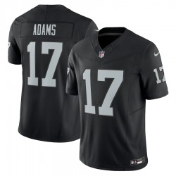 Las Vegas Raiders Davante Adams Nike 2023 Black Vapor F.U.S.E. Limited Jersey