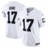 Las Vegas Raiders Davante Adams Nike 2023 White Vapor F.U.S.E. Limited Jersey