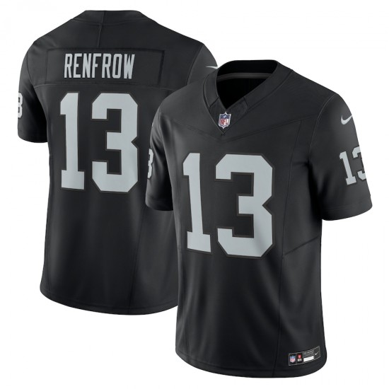 Las Vegas Raiders Hunter Renfrow Nike 2023 Black Vapor F.U.S.E. Limited Jersey
