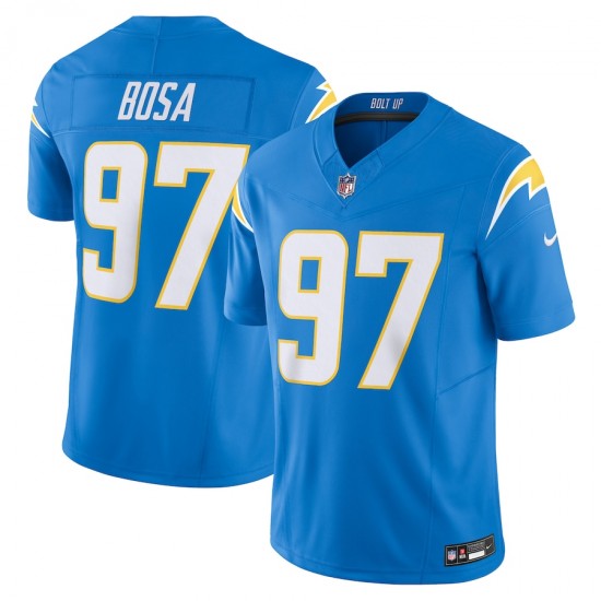 Los Angeles Chargers Joey Bosa Nike 2023 Powder Blue Vapor F.U.S.E. Limited Jersey