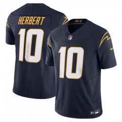 Los Angeles Chargers Justin Herbert Nike 2023 Navy Vapor F.U.S.E. Limited Jersey