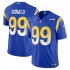Los Angeles Rams Aaron Donald Nike 2023 Royal Vapor F.U.S.E. Limited Jersey