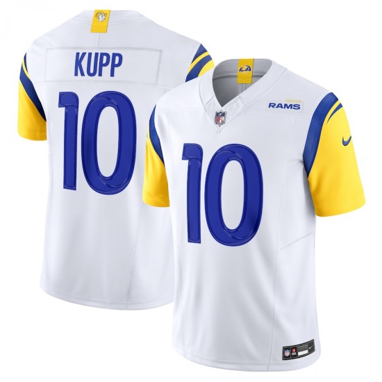 Los Angeles Rams Cooper Kupp Nike 2023 White Vapor F.U.S.E. Limited Jersey