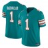 Miami Dolphins Tua Tagovailoa Nike 2023 Aqua Alternate Vapor F.U.S.E. Limited Jersey