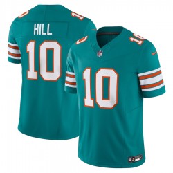 Miami Dolphins Tyreek Hill Nike 2023 Aqua Alternate Vapor F.U.S.E. Limited Jersey