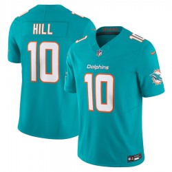 Miami Dolphins Tyreek Hill Nike 2023 Aqua Vapor F.U.S.E. Limited Jersey