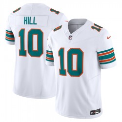 Miami Dolphins Tyreek Hill Nike 2023 White Alternate Vapor F.U.S.E. Limited Jersey