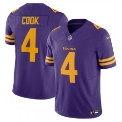 Minnesota Vikings Dalvin Cook Nike 2023 Purple Vapor F.U.S.E. Limited Jersey