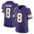 Minnesota Vikings Kirk Cousins Nike 2023 Purple Classic Vapor F.U.S.E. Limited Jersey