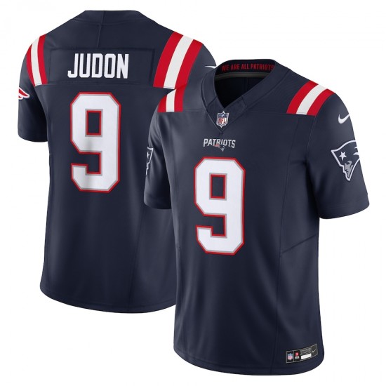New England Patriots Matthew Judon Nike 2023 Navy Vapor F.U.S.E. Limited Jersey