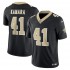 New Orleans Saints Alvin Kamara Nike 2023 Black Vapor F.U.S.E. Limited Jersey