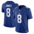 New York Giants Daniel Jones Nike 2023 Royal Vapor F.U.S.E. Limited Jersey