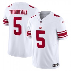 New York Giants Kayvon Thibodeaux Nike 2023 White Vapor F.U.S.E. Limited Jersey
