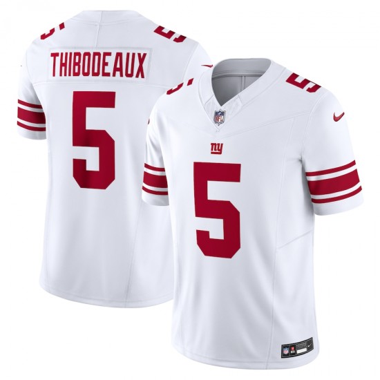 New York Giants Kayvon Thibodeaux Nike 2023 White Vapor F.U.S.E. Limited Jersey