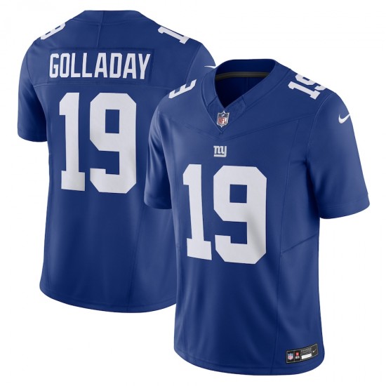New York Giants Kenny Golladay Nike 2023 Royal Vapor F.U.S.E. Limited Jersey
