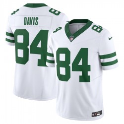 New York Jets Corey Davis Nike 2023 White Legacy Vapor F.U.S.E. Limited Jersey