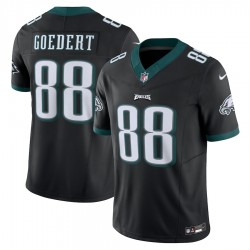 Philadelphia Eagles Dallas Goedert Nike 2023 Black Vapor F.U.S.E. Limited Jersey