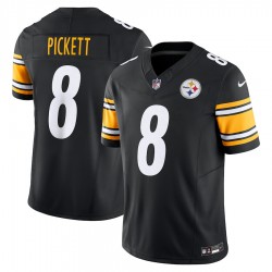 Pittsburgh Steelers Kenny Pickett Nike 2023 Black Vapor F.U.S.E. Limited Jersey