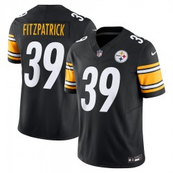 Pittsburgh Steelers Minkah Fitzpatrick Nike 2023 Black Vapor F.U.S.E. Limited Jersey