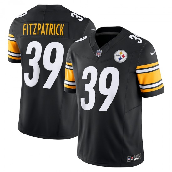 Pittsburgh Steelers Minkah Fitzpatrick Nike 2023 Black Vapor F.U.S.E. Limited Jersey