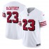 San Francisco 49 ers Christian McCaffrey Nike 2023 White Alternate Vapor F.U.S.E. Limited Jersey
