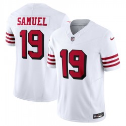 San Francisco 49 ers Deebo Samuel Nike 2023 White Alternate Vapor F.U.S.E. Limited Jersey