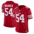 San Francisco 49 ers Fred Warner Nike 2023 Scarlet Vapor F.U.S.E. Limited Jersey