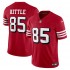San Francisco 49 ers George Kittle Nike 2023 Scarlet Vapor F.U.S.E. Limited Jersey