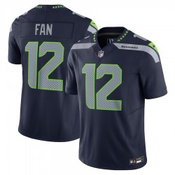 Seattle Seahawks 12 s Nike 2023 College Navy Vapor F.U.S.E. Limited Jersey