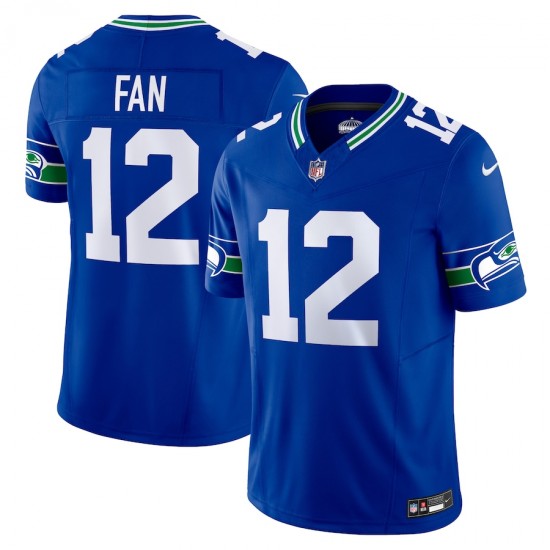 Seattle Seahawks 12 th Fan Nike 2023 Royal Vapor F.U.S.E. Limited Jersey